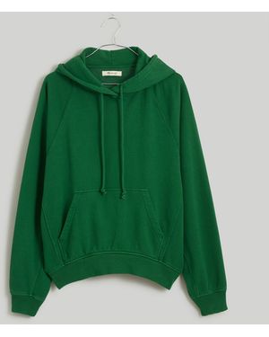 MW Terry Relaxed Raglan-Sleeve Sweatshirt - Green