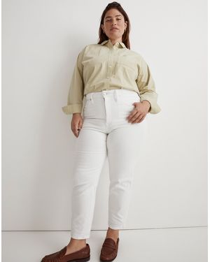 MW Plus Stovepipe Jeans - Natural