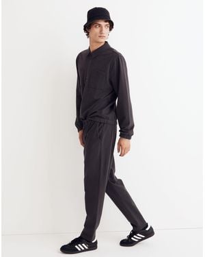 MW Twill-Knit Trousers - Blue