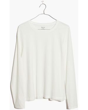 MW Northside Vintage Long-Sleeve Tee - White
