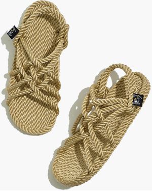 MW Nomadic State Of Mind Jc Rope Sandals - Metallic