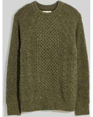 MW Cableknit Fisherman Sweater - Gray