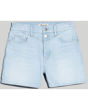 MW The Plus Mid-Length Momjean Short - Blue