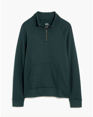 MW L Betterterry Quarter-Zip Sweatshirt - Green