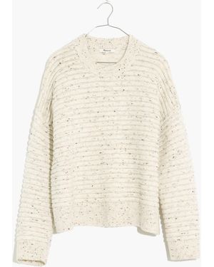 MW Donegal Elsmere Pullover Jumper - White