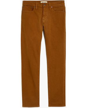 MW Garment-Dyed Slim Jeans - Black