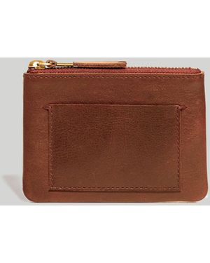 MW The Small Travel Zip Pouch - Brown