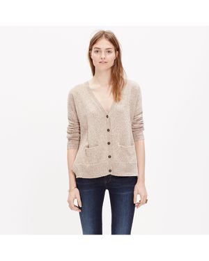 MW Landscape Cardigan Jumper - Natural