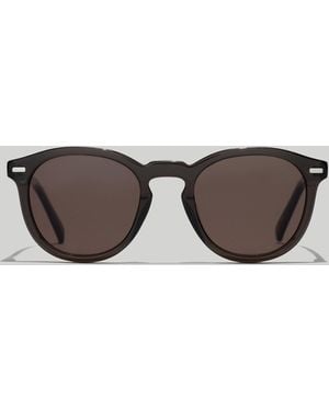 MW Round Acetate Sunglasses - Grey