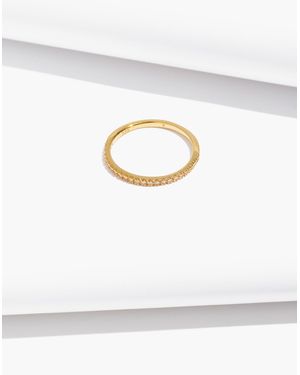 MW Delicate Collection Demi-Fine Topaz Ring - White