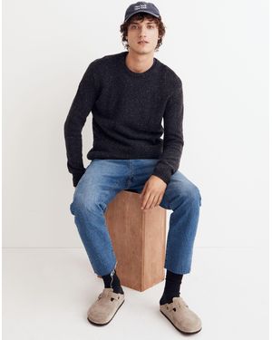 MW Donegal Crewneck Jumper - Blue