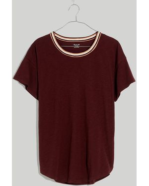 MW Whisper Crewneck Tee - Red