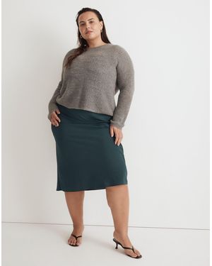 MW The Plus Fineloft Crewneck Sweater - Blue