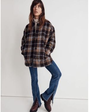 MW Petite Belrose Shirt-Jacket - Blue