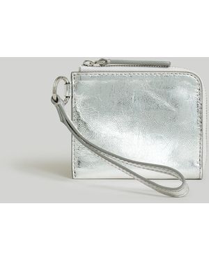 MW The Essential Small Zip Wallet - White