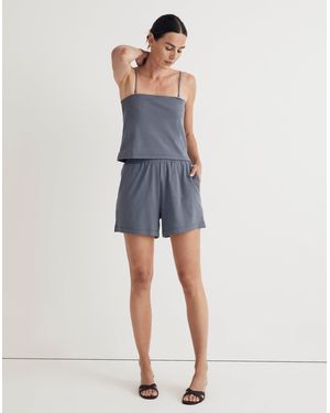 MW Jersey Pull-On Shorts - Blue