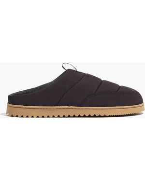 MW Quilted Nylon Slippers - Multicolour