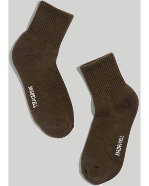 MW Cotton Crew Socks - Metallic