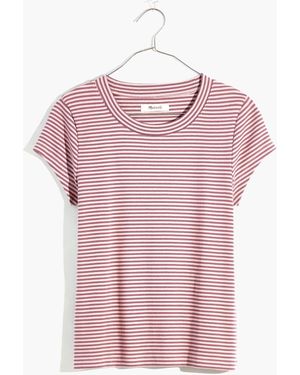 MW Supima&Reg; Rib Tee - Pink