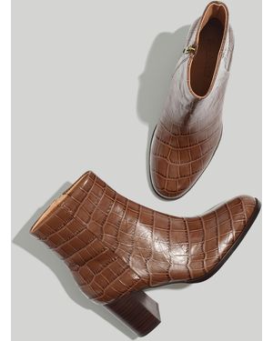 MW The Mira Side-Seam Ankle Boot - Brown