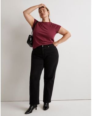 MW Plus Supima&Reg; Rib Tee - Red