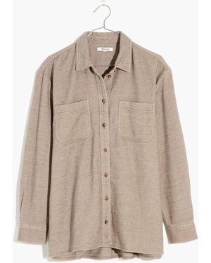 MW Oversized Ex-Boyfriend Shirt - Natural