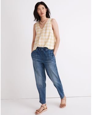 MW Pull-On Relaxed Jeans - Blue