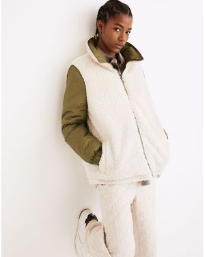 MW Reversible Sherpa Puffer Jacket - Natural