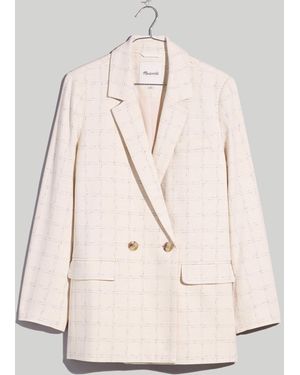 MW The Caldwell Double-breasted Blazer - Natural