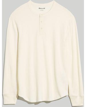 MW Thermal Henley Tee - Natural