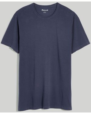 MW Garment-Dyed Allday Crewneck Tee - Blue