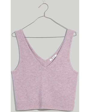 MW Carleton V-Neck Jumper Tank - Purple