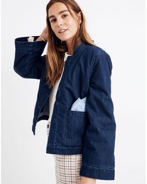 MW Reversible Sherpa Jean Jacket - Blue