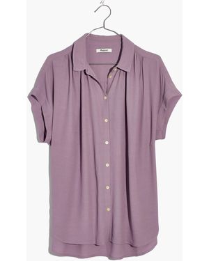 MW Central Drapey Shirt - Purple