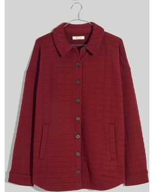 MW Quilted Shirt-Jacket - Brown