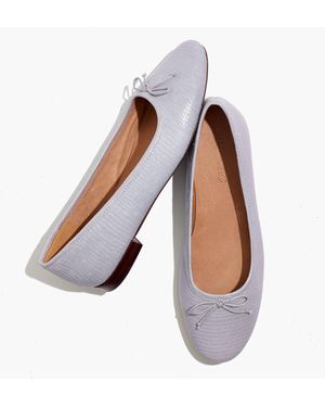 MW The Adelle Ballet Flat - White