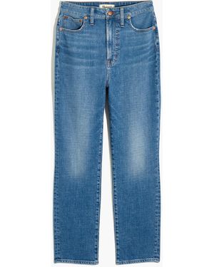 MW The Plus Curvy Perfect Vintage Crop Jean - Blue