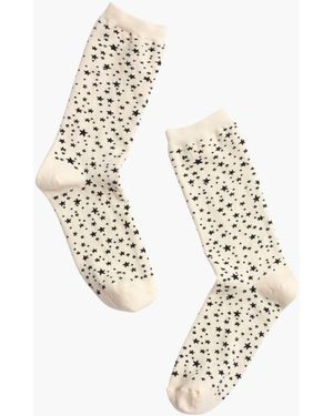 MW Starry Night Trouser Socks - White
