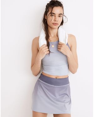 MW L Flex Cutout-Back Tank - White