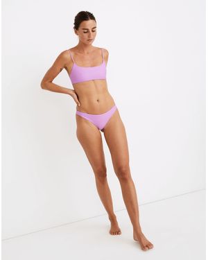 MW Jade Swim&Reg; Most Wanted Low-Rise Bikini Bottom - White