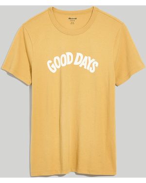 MW Garment-Dyed Allday Crewneck Tee - Natural
