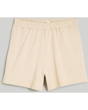 MW Jersey Pull-On Shorts - Natural