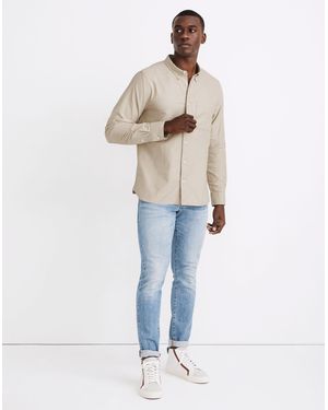 MW Perfect Long-Sleeve Oxford Shirt - White