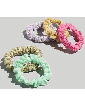 MW Five-Pack L Skinny Scrunchie Set - Multicolour