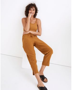 MW Lightestspun Beach Cover-Up Trousers - White