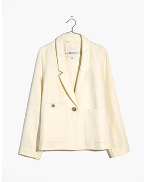 MW Clarke Crop Blazer - White
