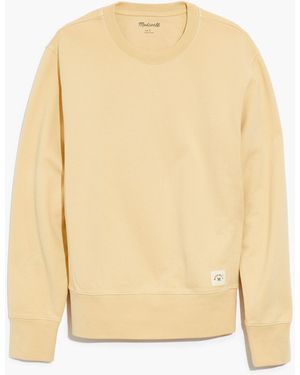 MW Retrolight Terry Crewneck Sweatshirt - White