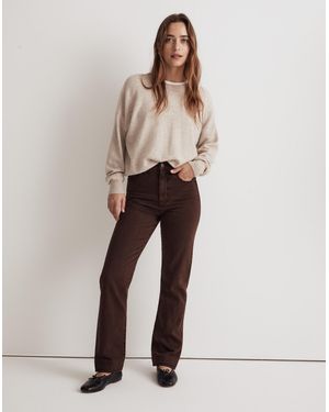 MW (Re)Sponsible Cashmere Oversized Crewneck Jumper - Natural
