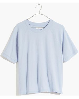 MW Plus Softfade Cotton Raglan Tee - Blue
