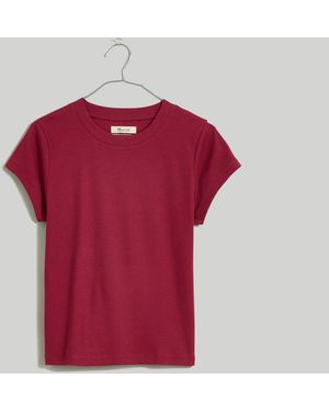 MW Supima&Reg; Rib Tee - Red